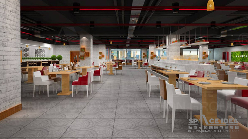 點意空間展覽——華夏幸福基業北廣餐廳
