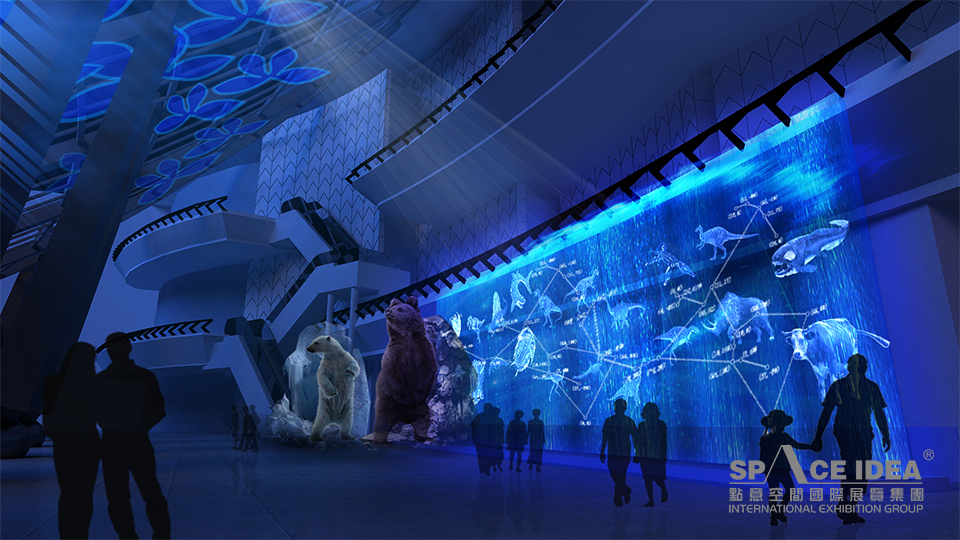 點意空間展覽——天津自然博物館